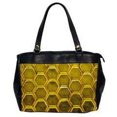 Hexagon Windows Oversize Office Handbag by essentialimage365