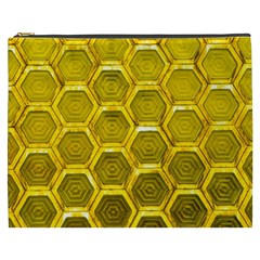 Hexagon Windows Cosmetic Bag (xxxl) by essentialimage365