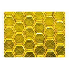 Hexagon Windows Double Sided Flano Blanket (mini)  by essentialimage365