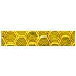 Hexagon Windows Small Flano Scarf Back