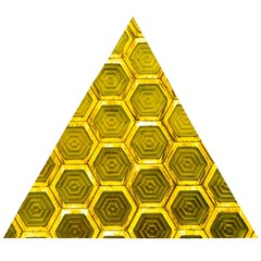 Hexagon Windows Wooden Puzzle Triangle by essentialimage365