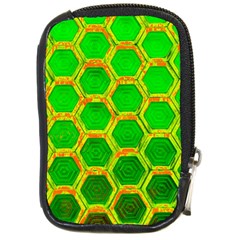 Hexagon Window Compact Camera Leather Case by essentialimage365