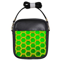 Hexagon Window Girls Sling Bag by essentialimage365