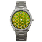 Hexagon Windows Sport Metal Watch Front