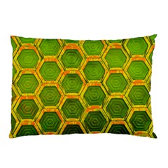 Hexagon Windows Pillow Case by essentialimage365