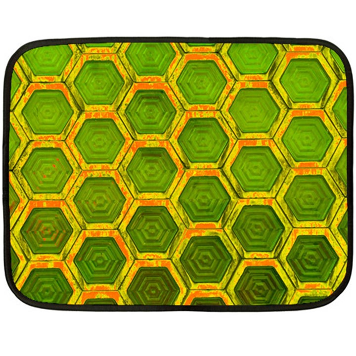 Hexagon Windows Fleece Blanket (Mini)