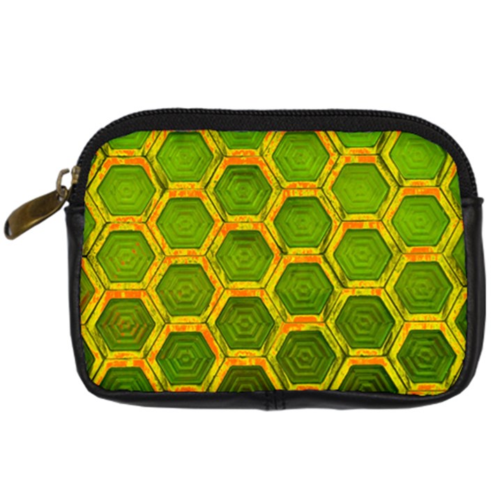 Hexagon Windows Digital Camera Leather Case