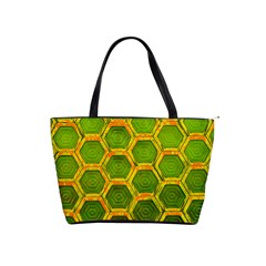 Hexagon Windows Classic Shoulder Handbag by essentialimage365