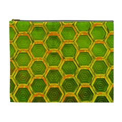 Hexagon Windows Cosmetic Bag (xl) by essentialimage365