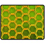 Hexagon Windows Fleece Blanket (Medium)  60 x50  Blanket Front