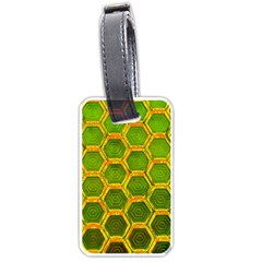 Hexagon Windows Luggage Tag (one Side) by essentialimage365