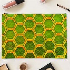 Hexagon Windows Cosmetic Bag (xxl) by essentialimage365