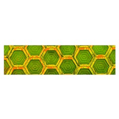 Hexagon Windows Satin Scarf (oblong) by essentialimage365