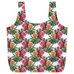 Flowers Pattern Full Print Recycle Bag (xl) by goljakoff