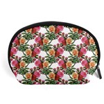 Flowers pattern Accessory Pouch (Large) Front