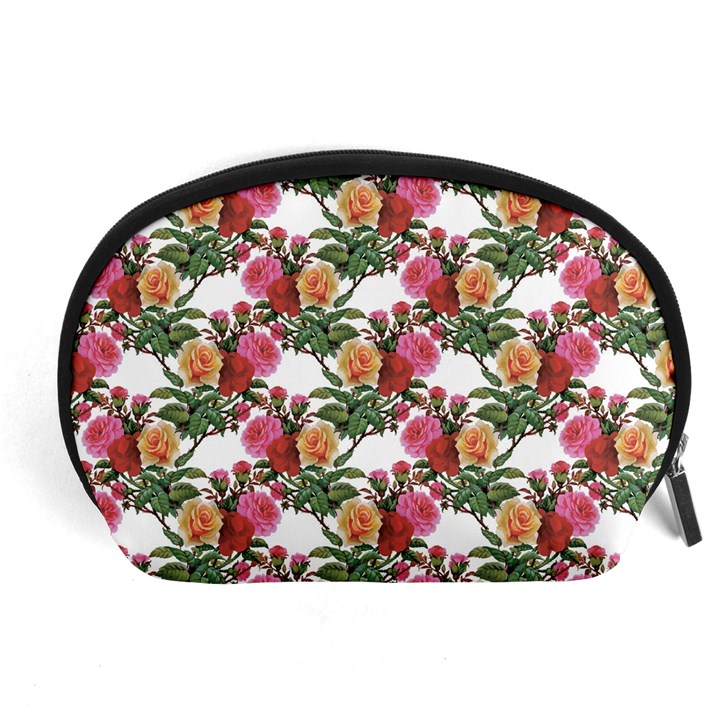 Flowers pattern Accessory Pouch (Large)