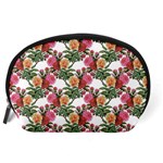 Flowers pattern Accessory Pouch (Large) Back