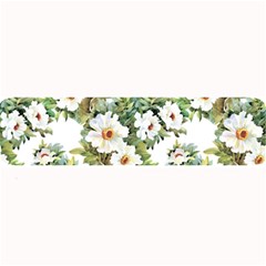 White Flowers Large Bar Mats by goljakoff