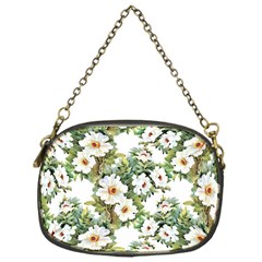 White Flowers Chain Purse (one Side) by goljakoff