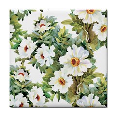 ?hamomile Tile Coaster by goljakoff