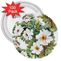 ?hamomile 3  Buttons (100 Pack)  by goljakoff