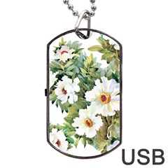 ?hamomile Dog Tag Usb Flash (two Sides) by goljakoff