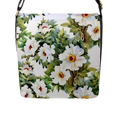 ?hamomile Flap Closure Messenger Bag (l) by goljakoff