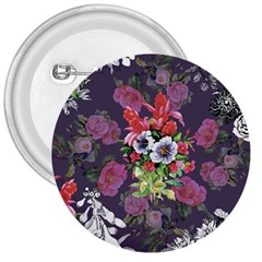 Purple Flowers 3  Buttons by goljakoff