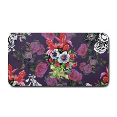 Purple Flowers Medium Bar Mats by goljakoff