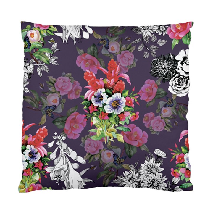 Purple flowers Standard Cushion Case (One Side)