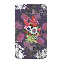 Purple Flowers Memory Card Reader (rectangular) by goljakoff