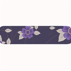 Purple Flowers Large Bar Mats by goljakoff