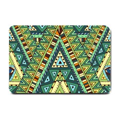 Native Mandala Small Doormat  by goljakoff