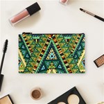 Native mandala Cosmetic Bag (Small) Front