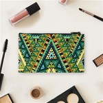 Native mandala Cosmetic Bag (Small) Back