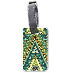 Native Mandala Luggage Tag (one Side) by goljakoff