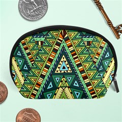 Native Mandala Accessory Pouch (large) by goljakoff