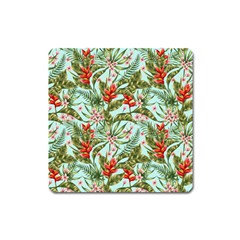 Spring Flora Square Magnet by goljakoff