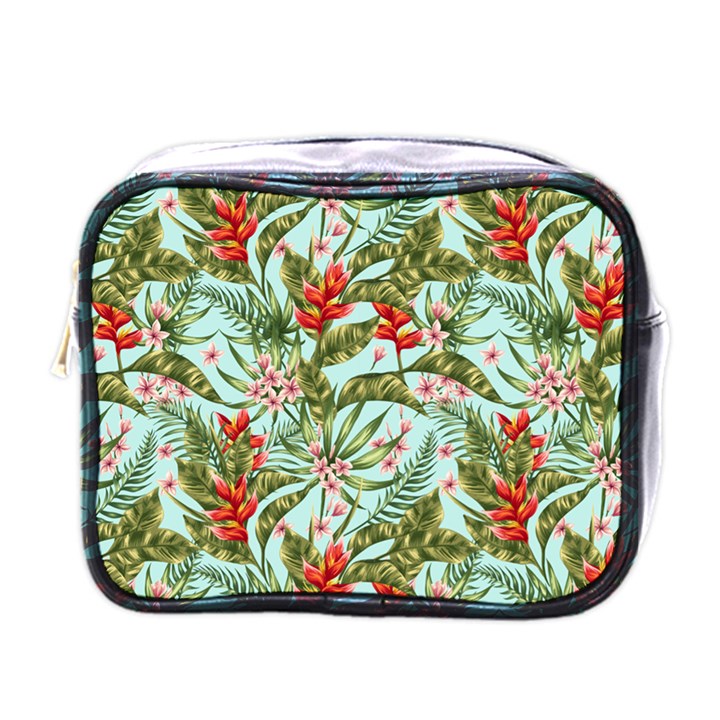 Spring flora Mini Toiletries Bag (One Side)