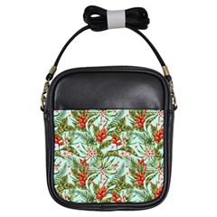 Spring Flora Girls Sling Bag by goljakoff