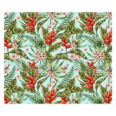 Spring Flora Double Sided Flano Blanket (small)  by goljakoff