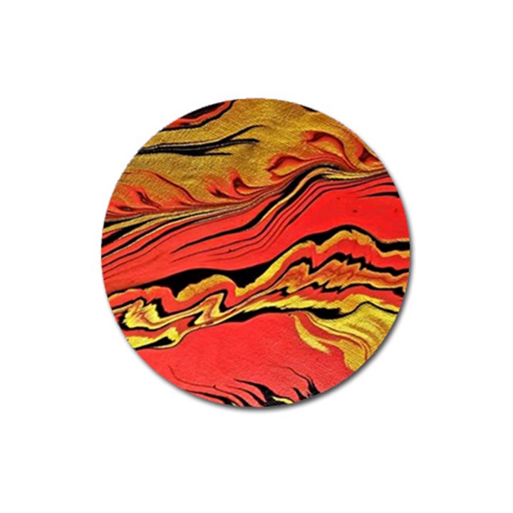 Warrior Spirit Magnet 3  (Round)