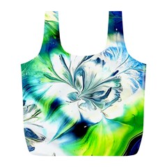 1lily 1lily Full Print Recycle Bag (l) by BrenZenCreations