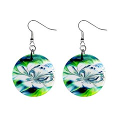 1lily Duvet Mini Button Earrings by BrenZenCreations