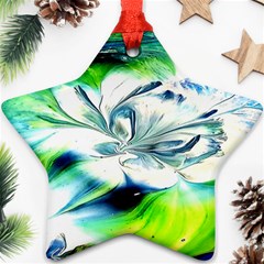 1lily Duvet Star Ornament (two Sides)