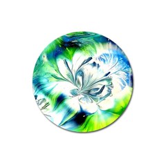 1lily Magnet 3  (round) by BrenZenCreations