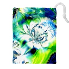 1lily Drawstring Pouch (4xl) by BrenZenCreations