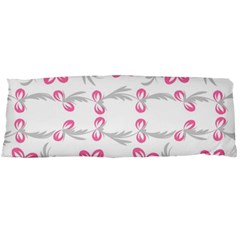 Pink folk flowers Body Pillow Case (Dakimakura)