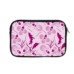 Dark Pink Flowers Apple Macbook Pro 13  Zipper Case by Eskimos