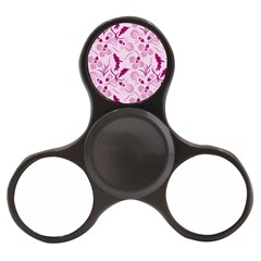 Dark Pink Flowers Finger Spinner by Eskimos